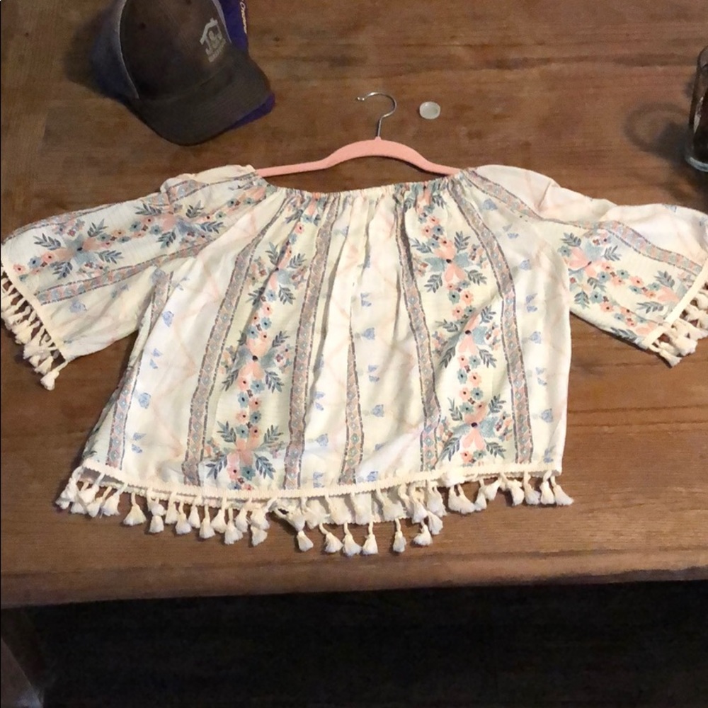 off the shoulder top